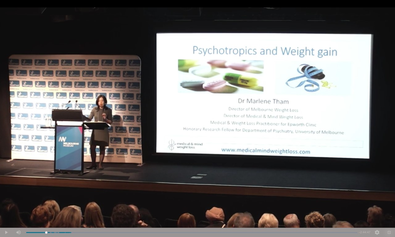 Dr Marlene Tham at the National Obesity Forum